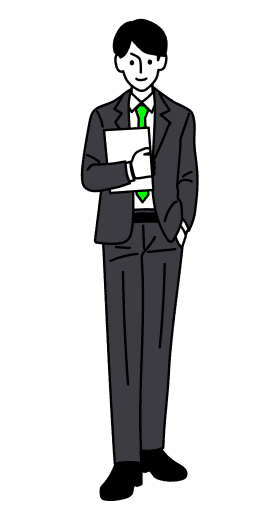 ペンライトとうちわを持って推し活する女性たちのイラスト