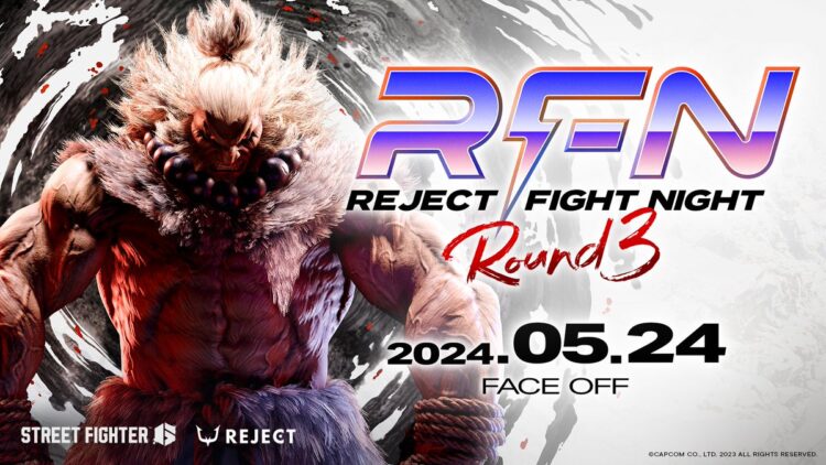 REJECT主催「REJECT FIGHT NIGHT Round3」の配信制作をサポート