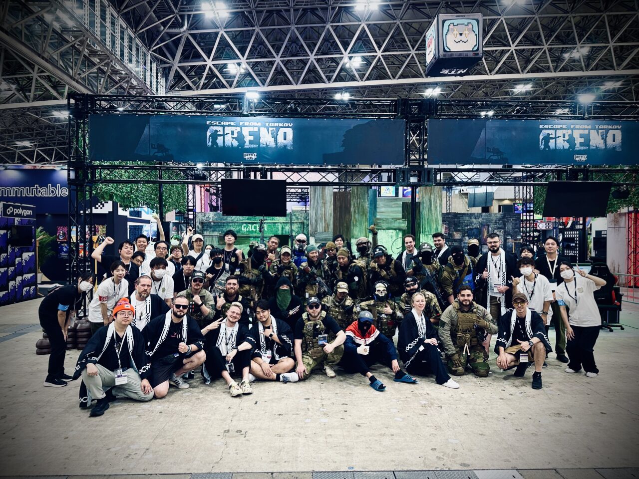 企画立案からグッズ制作まで、『Escape from Tarkov』運営元Battlestate Gamesブースをトータルサポート