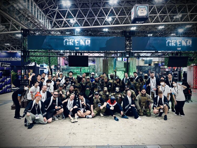 企画立案からグッズ制作まで、『Escape from Tarkov』運営元Battlestate Gamesブースをトータルサポート